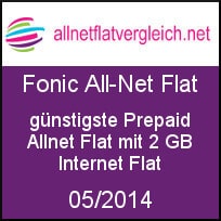 Fonic 2 GB Handy Internet Flat mit Allnet Flat für 19,95 €/mtl.