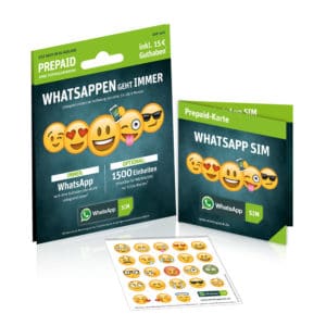 WhatsApp SIM - Unbegrenzt und gratis Whatsapp nutzen